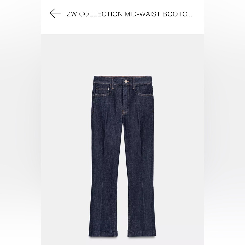 Like New Awesome Zara Jeans-Collection-Size Medium